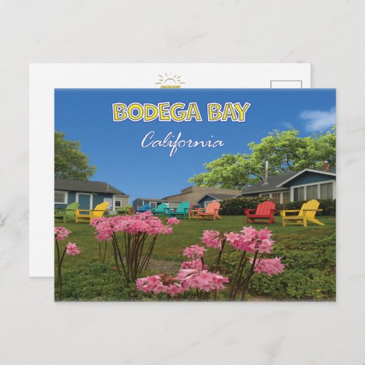 Bodega Bay Briefkaart (Voorkant / Achterkant)
