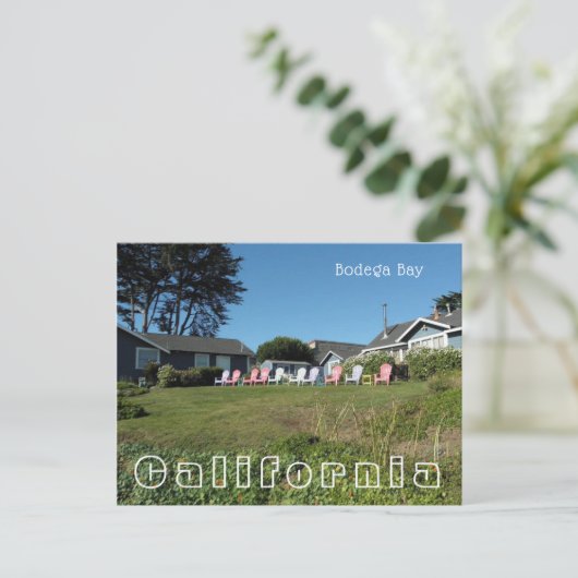 Bodega Bay Briefkaart (Staand voorkant)