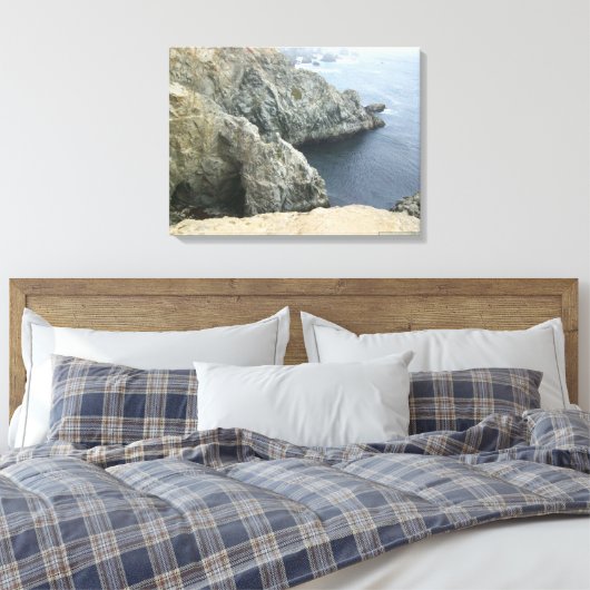 BODEGA BAY, CA CANVAS AFDRUK (Insitu (Slaapkamer))
