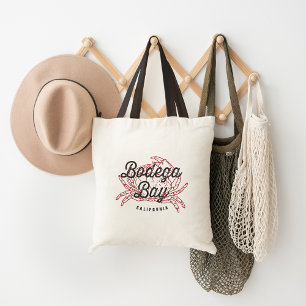Bodega Bay California  Logo Tote Bag