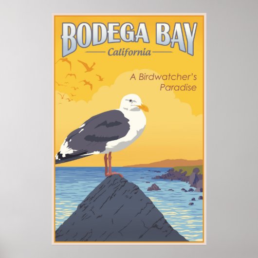 Bodega Bay California Poster (Voorkant)
