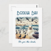 Bodega Bay California Souvenir Gift Briefkaart (Voorkant / Achterkant)