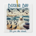 Bodega Bay California Souvenir Gift Keramisch Ornament<br><div class="desc">Je bleef op het strand om naar de zonsondergang te kijken en nu zijn alle winkeltjes gesloten. Steun een lokale Sonoma County kunstenaar met dit unieke souvenir om je dag op het strand te herinneren!</div>