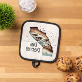 Bodega Bay California Souvenir Gift Pannenlap (Top down)