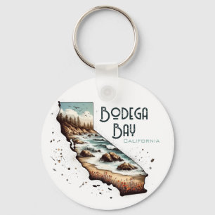 Bodega Bay California Souvenir Gift Sleutelhanger