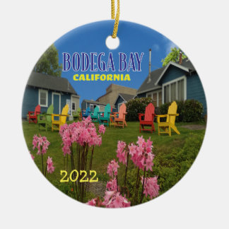 Bodega Bay-feestdag Ornament