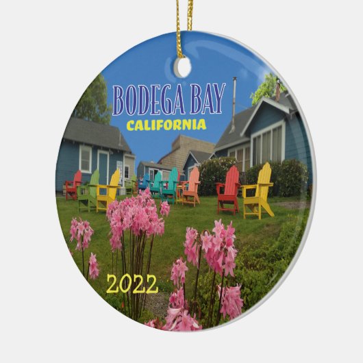 Bodega Bay-feestdag Ornament (Links)