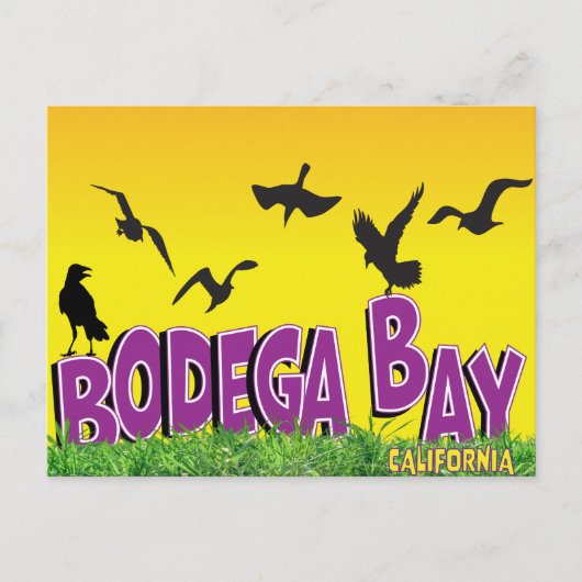 Bodega Bay Feestdagenkaart (Voorkant)