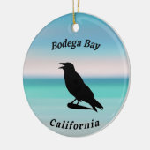 Bodega Bay Souvenir Ceramic Ornament (Links)