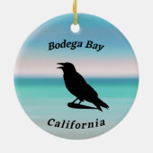 Bodega Bay Souvenir Ceramic Ornament (Achterkant)