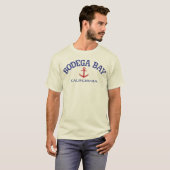 Bodega Bay Tan T-shirt (Voorkant volledig)
