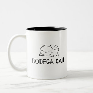 Bodega Cats Tweekleurige Koffiemok