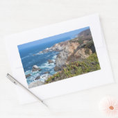 Bodega Head Rugged Coast and Trail Rechthoekige Sticker (Envelop)