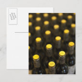 Bodega Marques de Riscal wijnmakerij, flessen wijn Briefkaart (Voorkant / Achterkant)