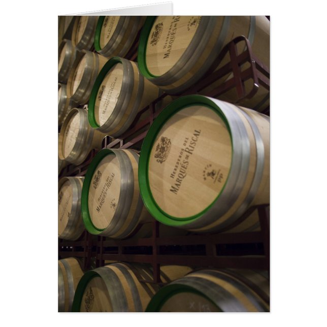 Bodega Marques de Riscal wijnmakerij, wijnkelder (Voorkant)