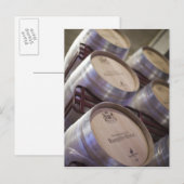 Bodega Marques de Riscal wijnmakerij, wijnkelder Briefkaart (Voorkant / Achterkant)