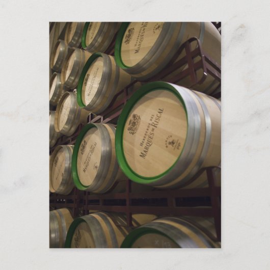 Bodega Marques de Riscal wijnmakerij, wijnkelder Briefkaart (Voorkant)