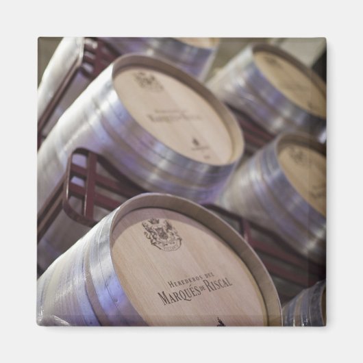 Bodega Marques de Riscal wijnmakerij, wijnkelder Magneet (Voorkant)
