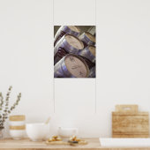 Bodega Marques de Riscal wijnmakerij, wijnkelder Poster (Keuken)