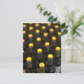 Bodega Marques de Riscal winery, wijnflessen Briefkaart (Staand voorkant)