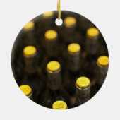 Bodega Marques de Riscal winery, wijnflessen Keramisch Ornament (Achterkant)