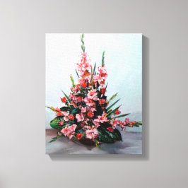 Bodegón de flores canvas afdruk