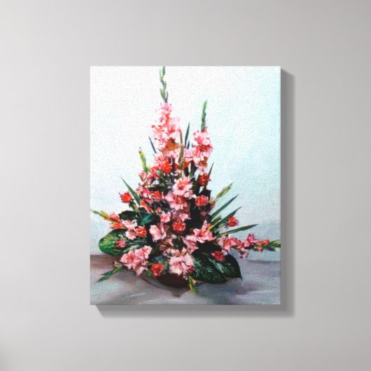 Bodegón de flores canvas afdruk (Voorkant)