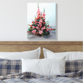 Bodegón de flores canvas afdruk (Insitu (Slaapkamer))