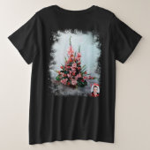 Bodegón de flores grote maat t-shirt (Design achterkant)