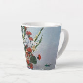Bodegón de flores latte mok (Rechterhoek)