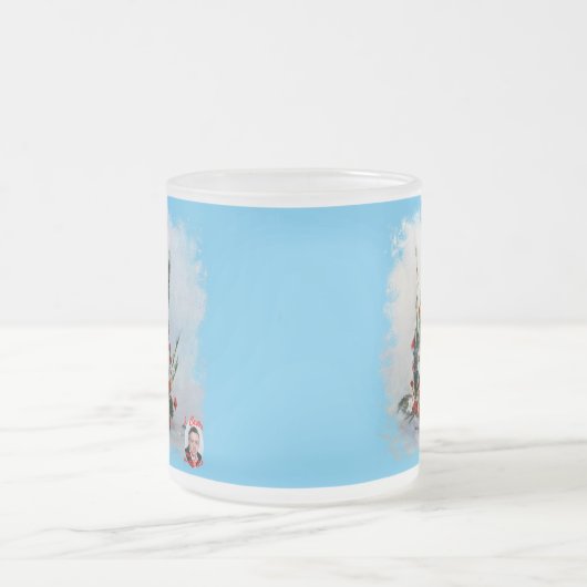 Bodegón de flores matglas koffiemok (Center)