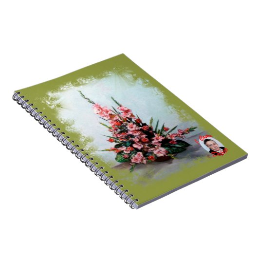 Bodegón de flores notitieboek (Rechterzijde)