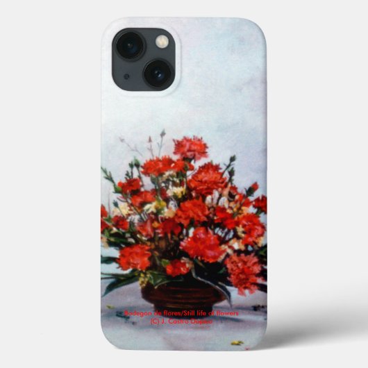 Bodegón de flores/Still life of flowers Case-Mate iPhone Case (Achterkant)