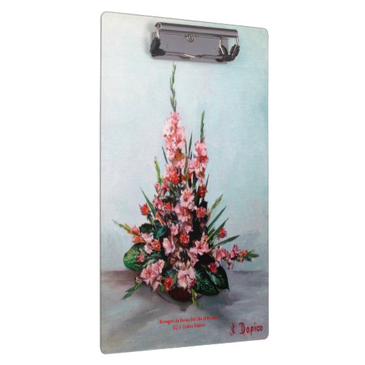Bodegón de flores/Still life of flowers Klembord (Rechts)