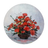 Bodegón de flores/Still life of flowers Snijplank (Voorkant)