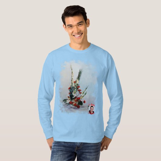 Bodegón de flores t-shirt (Voorkant volledig)