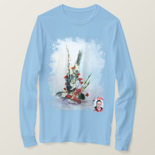 Bodegón de flores t-shirt (Design voorkant)
