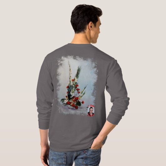 Bodegón de flores t-shirt (Achterkant volledig)