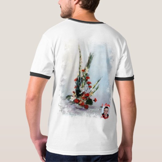 Bodegón de flores t-shirt (Achterkant volledig)