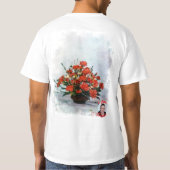 Bodegón de flores t-shirt (Achterkant)