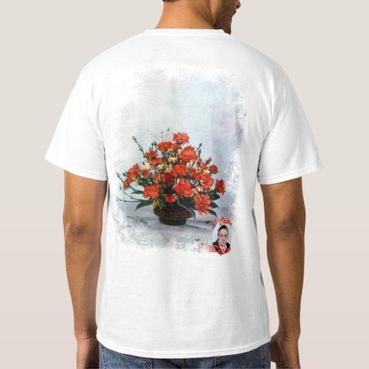 Bodegón de flores t-shirt (Achterkant)