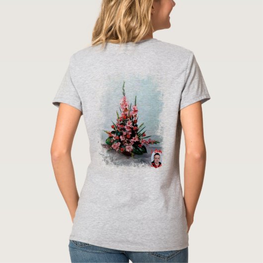 Bodegón de flores t-shirt (Achterkant)