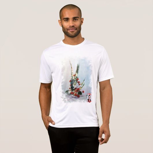 Bodegón de flores t-shirt (Voorkant volledig)