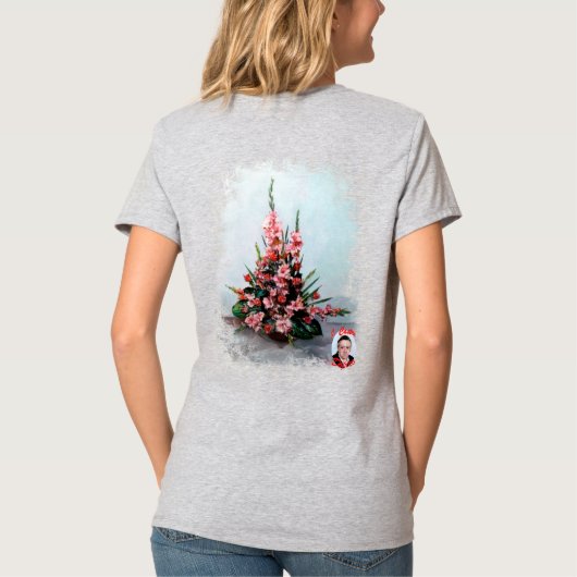 Bodegón de flores t-shirt (Achterkant)