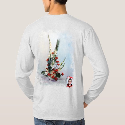 Bodegón de flores t-shirt (Achterkant)