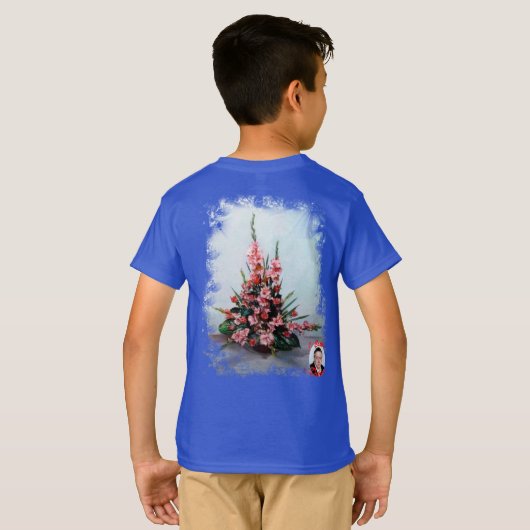 Bodegón de flores t-shirt (Achterkant volledig)