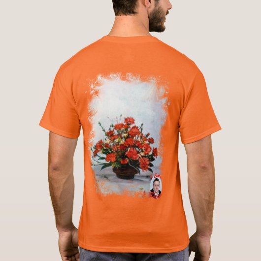 Bodegón de flores t-shirt (Achterkant)