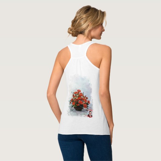 Bodegón de flores tanktop (Volledige Achterkant)