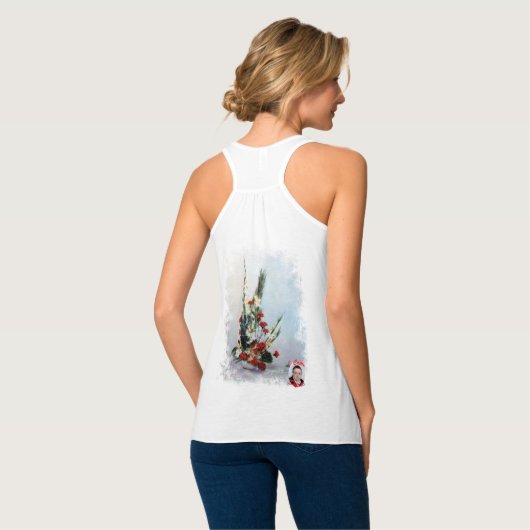 Bodegón de flores tanktop (Volledige Achterkant)