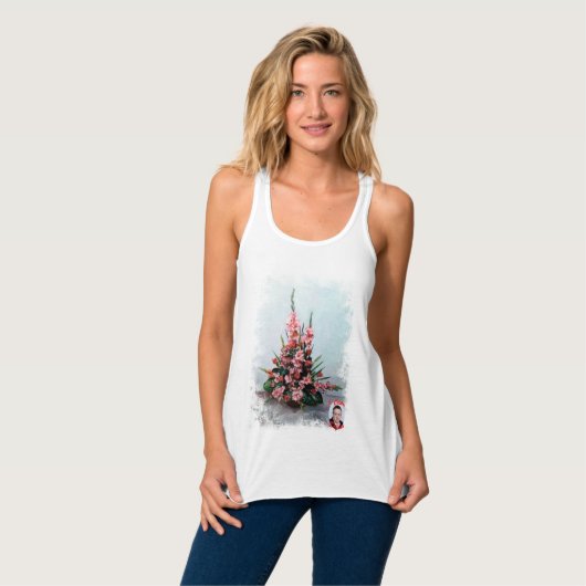 Bodegón de flores tanktop (Volledige Voorkant)